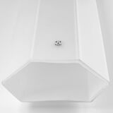 Pair of wall sconces in opal glass by Peill & Putzler, Germany