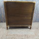 Rattan and wood furniture