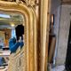 Golden mirror Napoleon III 190x113cm