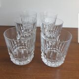 Lot of 6 whiskey glasses