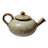 Glazed stoneware teapot by Jean-Pierre Prud’homme, La Borne, 1960s.