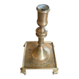 Spanish candle holder eighteenth bronze
