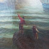 Huile 19ème