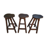 3 bar stools 60s 70s