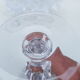 10 glasses a wine in french crystal around 1970