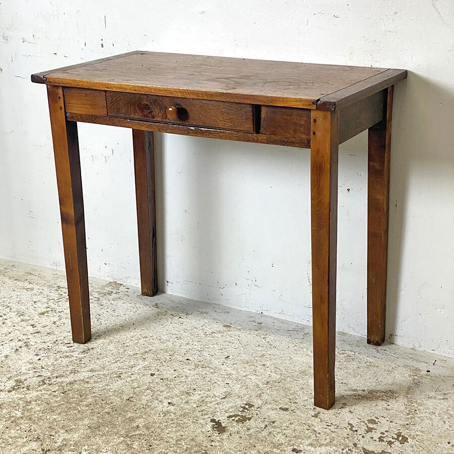Desk in fir vintage 50