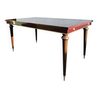 Vintage varnished mahogany table
