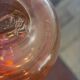 Blown glass vase, V from B, Ornaments