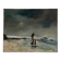 Oil on canvas surreal landscape by Serge Doceul 1988 Complicity
