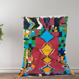 Handmade moroccan berber carpet 157 x 100 cm