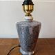 Marbled ceramic lamp base – graphic elegance