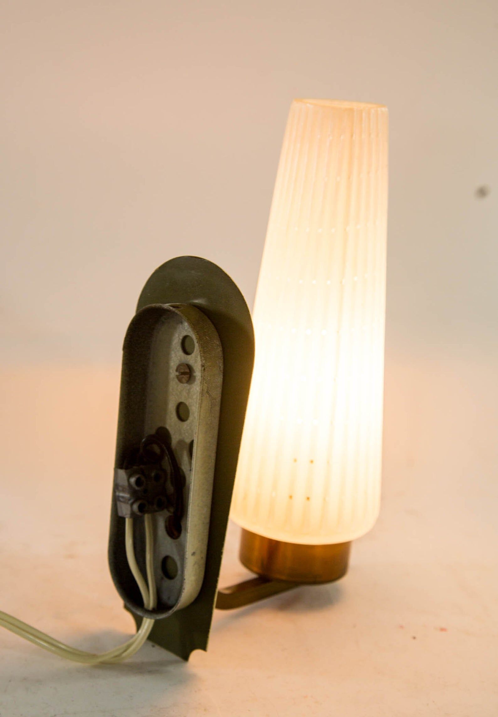 60s frosted glass lampshade wall lampshade