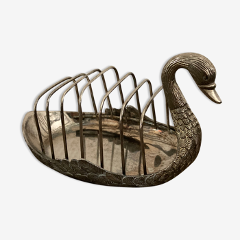 Swan toast holder
