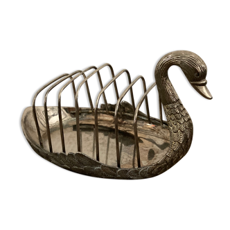 Swan toast holder
