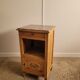 Wooden bedside table in Art Deco style