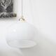 Duo suspension en opaline