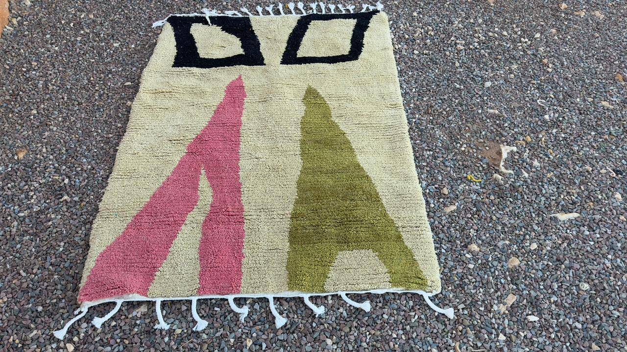 Handmade Berber rug 2.5x1.5 m