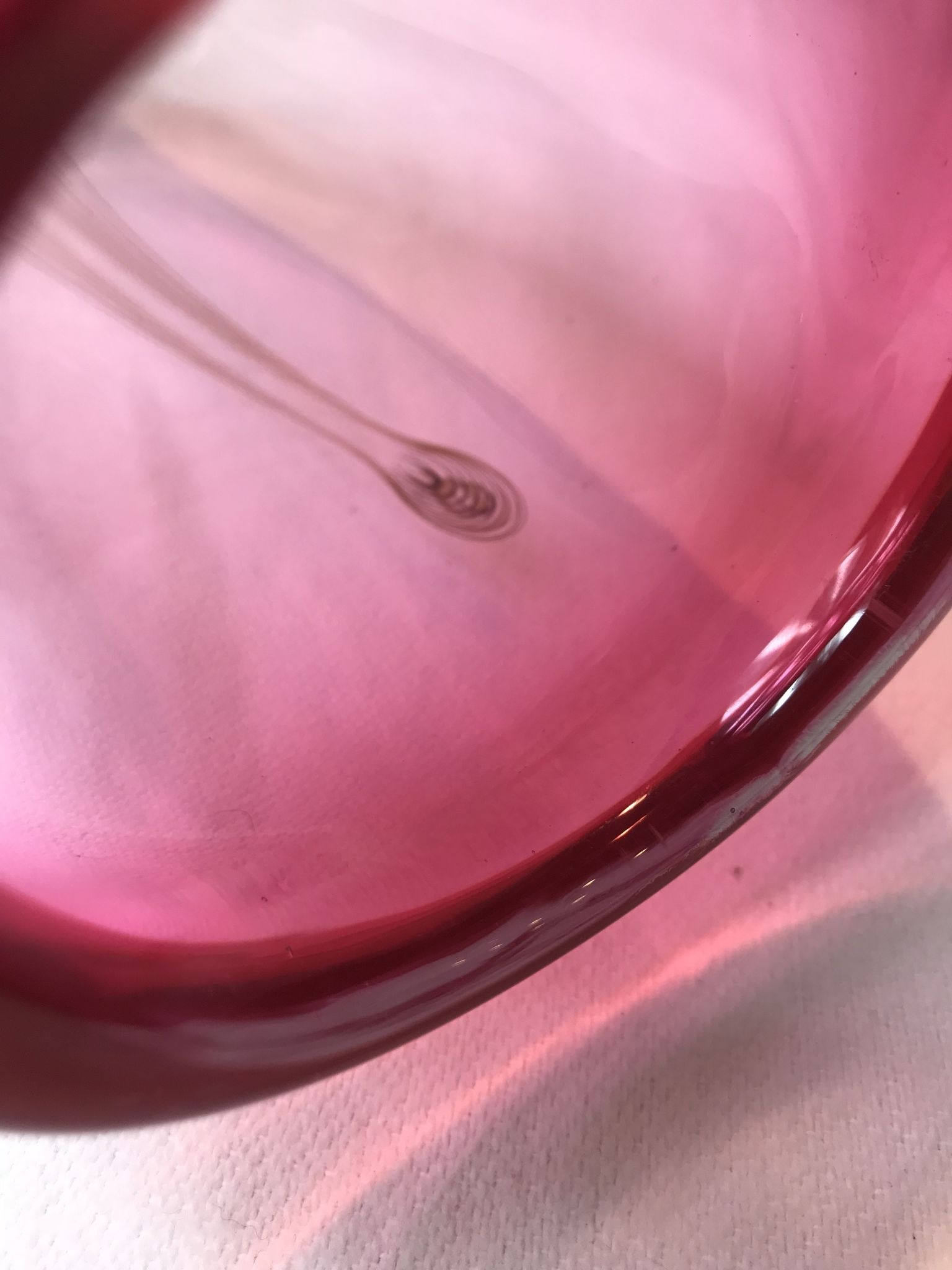 Crystal vase, design Adam Jabłoński Art Glass