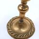Antique Bronze Candle Holder from the 17th Century