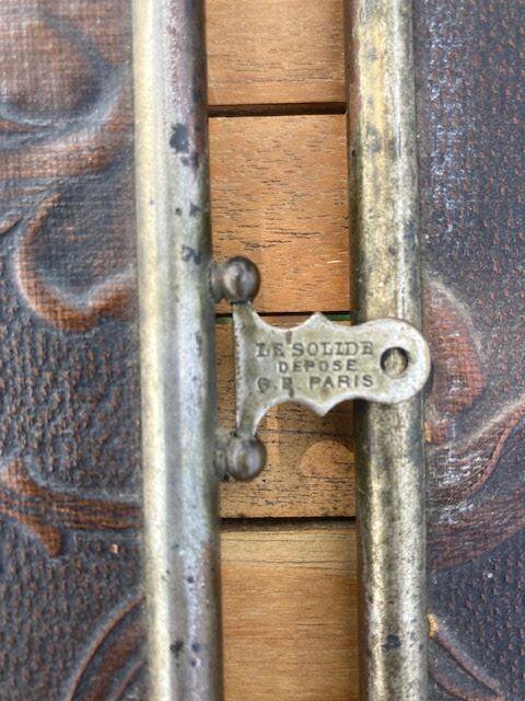 Miroir triptyque de barbier