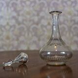 Decorative Crystal Liquor Decanter, 1930s