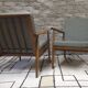 Paire de fauteuils scandinave en teck 1960