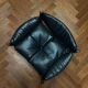 Chair with armrests by Kristian Solmer Vedel