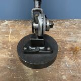 Early model Rademacher table lamp with black enamel shade