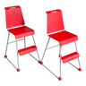 Pair of niels gammelgaard cassell child’s stools