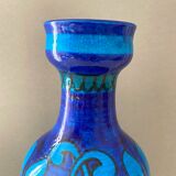 Vase en céramique Bellini, majolica italien