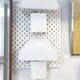 Pair of "Olympe" wall lights by Guzzini, 1970