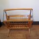 Vintage Lacca style magazine rack