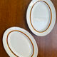 Lot de 2 plats ovales Digoin Sarreguemines en faïence