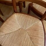 Set of 6 wooden chairs