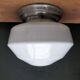 Opaline glass ceiling light