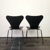 2 Seven chairs by Arne Jacobsen for Fritz Hansen - children's model