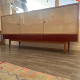 Vintage sideboard 60s beige