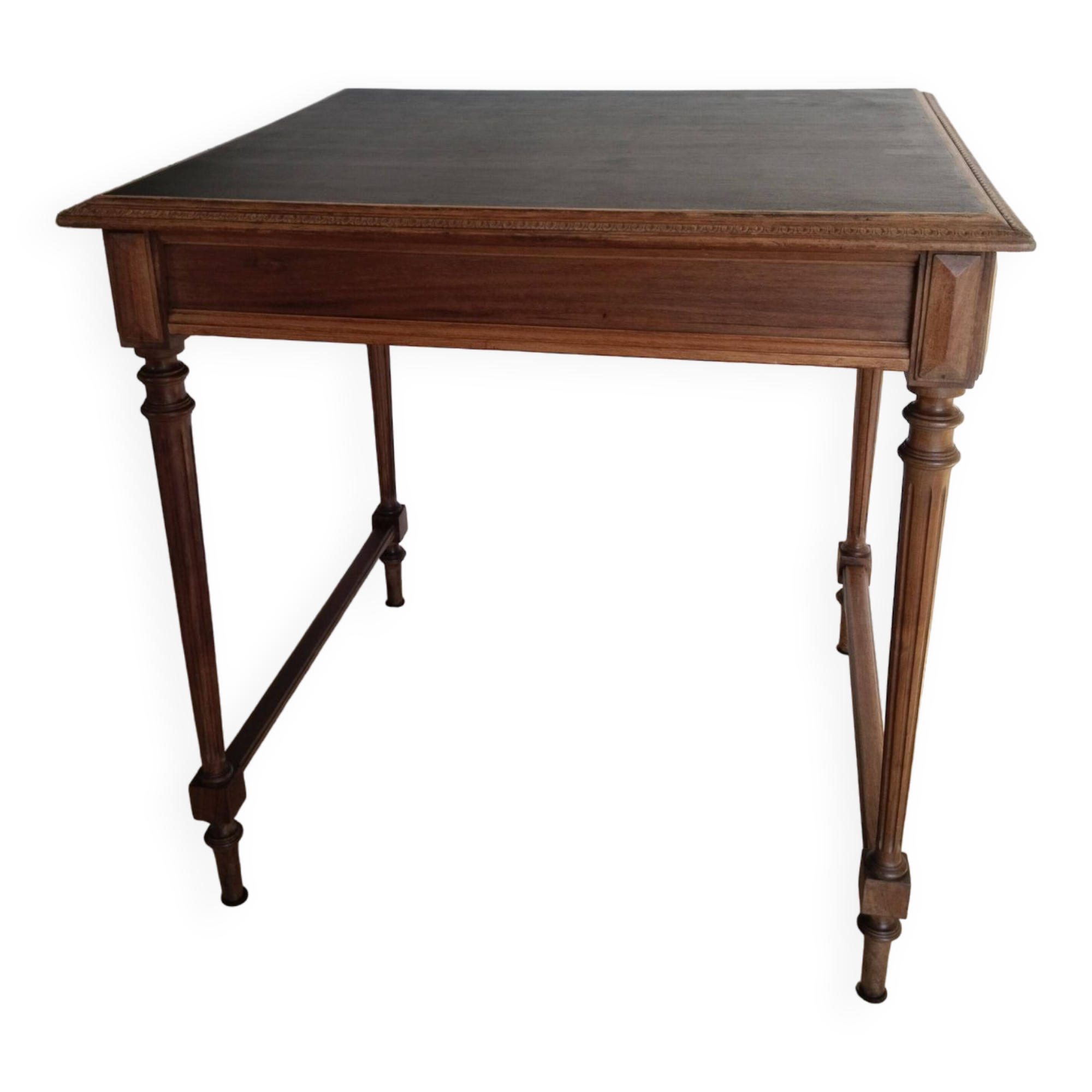 Waxed wooden table, Louis XVI style