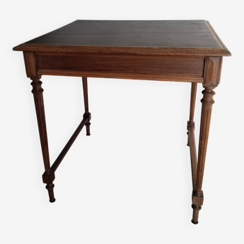 Waxed wooden table, Louis XVI style