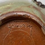 Stunning Large Art vase Roger Guèrin 1930s Belgium