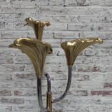 Standing Italian Calla lily floor lamp