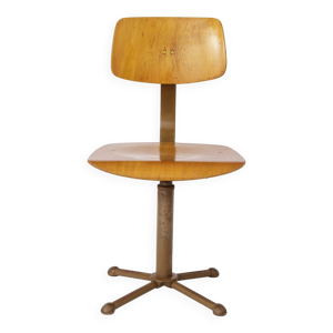 Chaise de bureau industrielle, années 1950 environ - Allemagne
