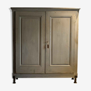 Armoire parisienne gris bleu