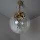 Vintage glass pendant light, Kamenický Šenov, 1970s.
