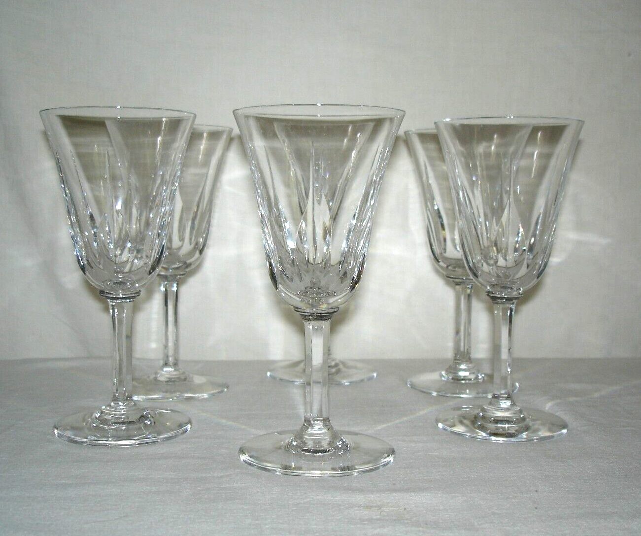 Saint louis cerdanya 6 crystal water glasses - 17.7 cm