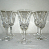 Saint louis cerdanya 6 crystal water glasses - 17.7 cm