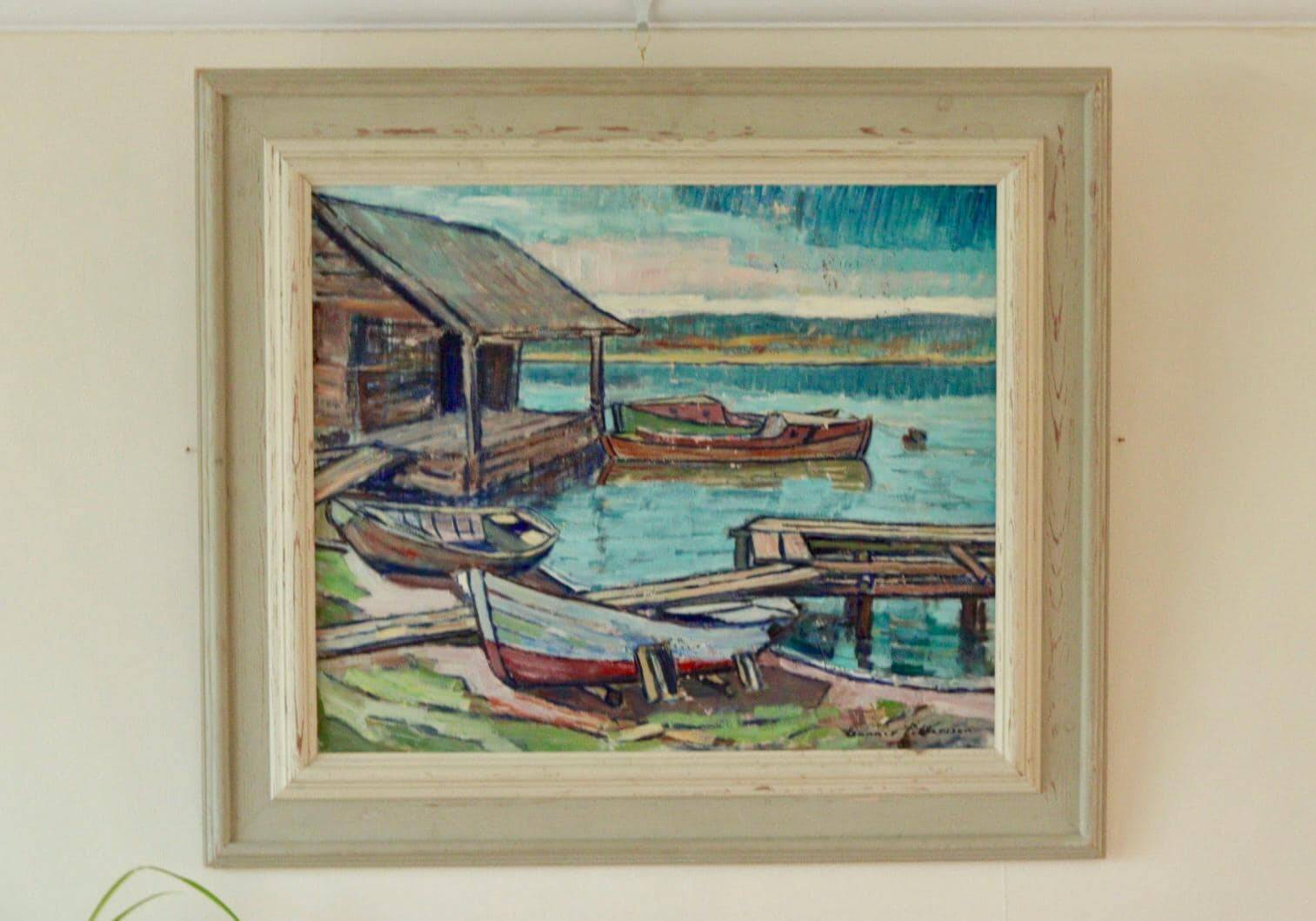 "Marine motif" by Gunnar Pettersson