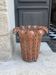 Umbrella stand or metal plant pot inspired by Art Nouveau, 20th century