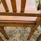 Lot of 5 old wooden chairs