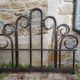Vintage bamboo headboard 140 cm